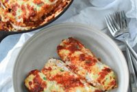 Keto Lasagna-Stuffed Sausage