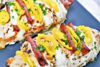 Antipasto-Loaded Keto Hasselback Chicken