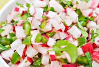Zesty Keto Radish Salsa