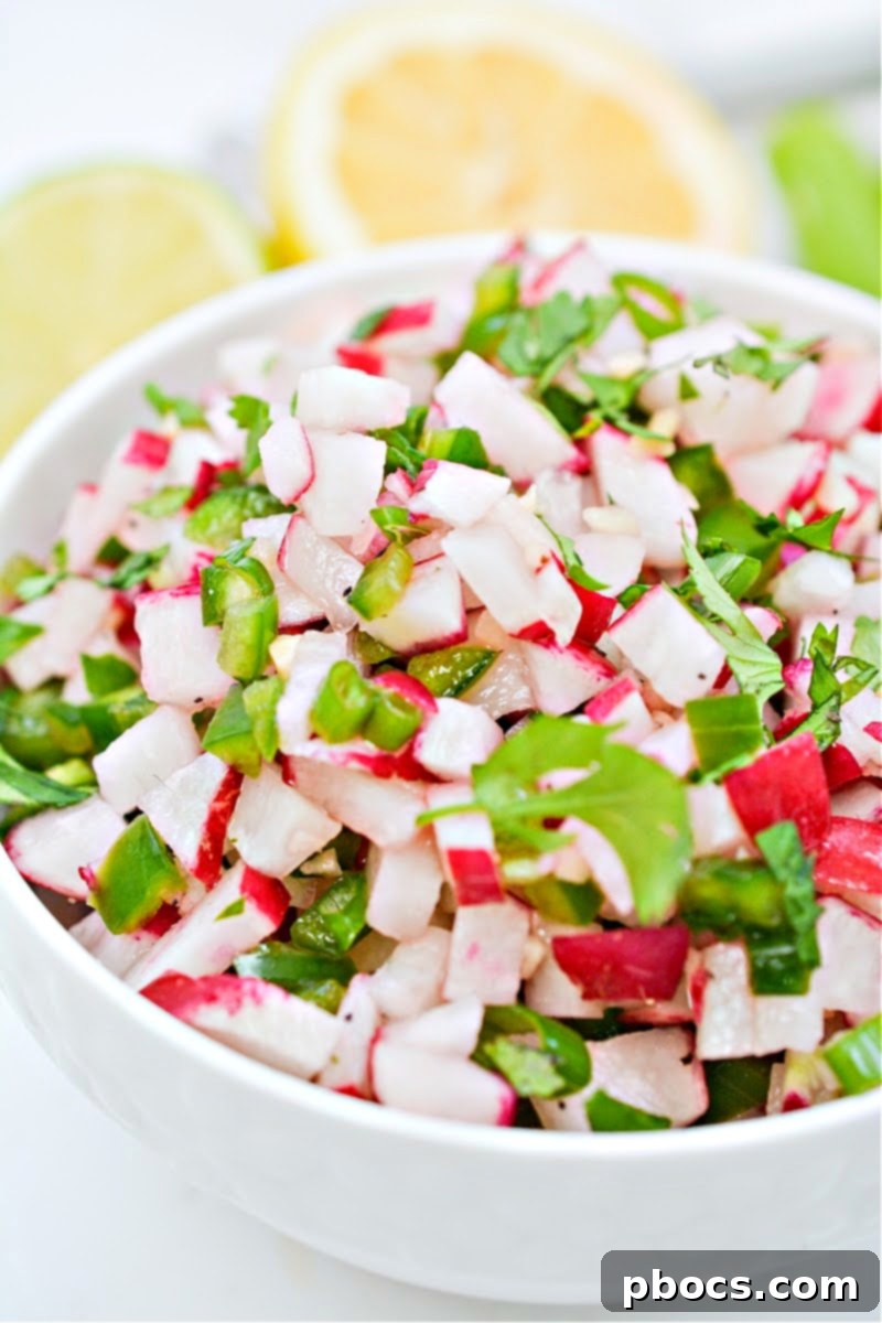 Zesty Keto Radish Salsa 1 featured 46434