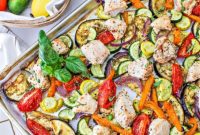 Low-Carb One-Pan Chicken Ratatouille