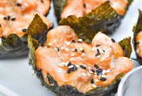 Viral Keto Salmon Nori Sushi Cups