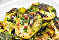 Crispy Keto Smashed Brussels Sprouts with Nutty Brown Butter