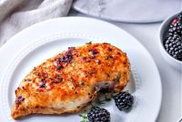 Glazed Low-Carb Blackberry Chicken