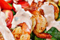 Keto Friendly Shrimp Louie Salad