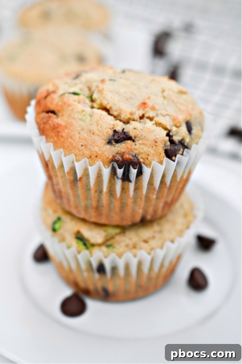 Irresistible Keto Chocolate Chip Zucchini Muffins 1 featured 48905