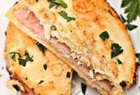 Gourmet Keto Chicken Cordon Bleu Quesadilla