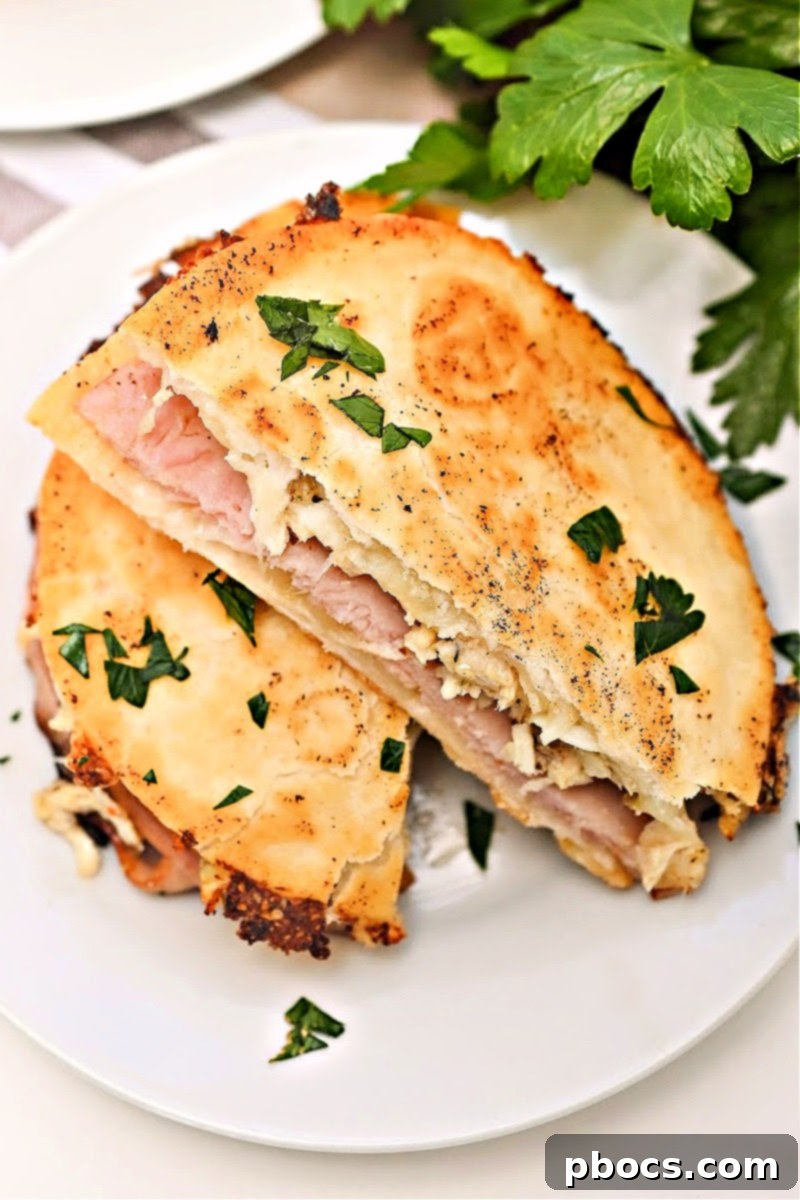 Gourmet Keto Chicken Cordon Bleu Quesadilla 1 featured 50042