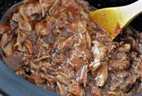 Keto Slow Cooker Root Beer BBQ Pulled Pork Sandwiches