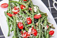 Zesty Marinated Green Bean and Tomato Salad