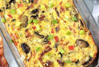 Fluffy Low-Carb Cottage Egg Bake