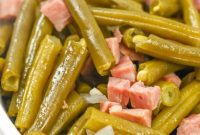 Hearty Keto Slow Cooker Ham and Green Beans