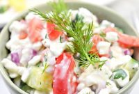 Protein-Rich Low Carb Cottage Cheese Salad