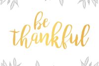 Free Printable Thanksgiving Decor
