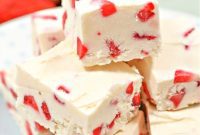 Decadent Keto Strawberry Fudge