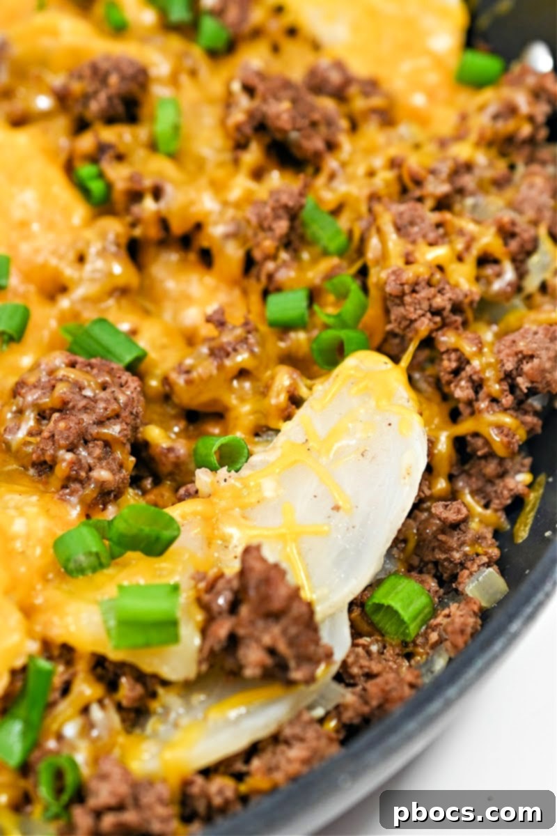 Keto Country Burger Skillet 1 featured 54169