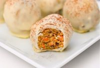 Guilt-Free White Chocolate Carrot Cake Bites