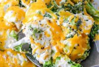 Keto Cheesy Ranch Broccoli Bake