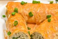 Addictive Keto Crack Chicken Enchiladas