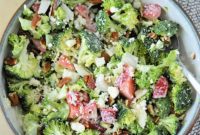 Keto Strawberry Broccoli Bliss