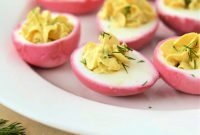 Keto Brined Deviled Eggs