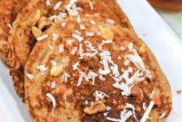 Keto Carrot Cake Pancakes