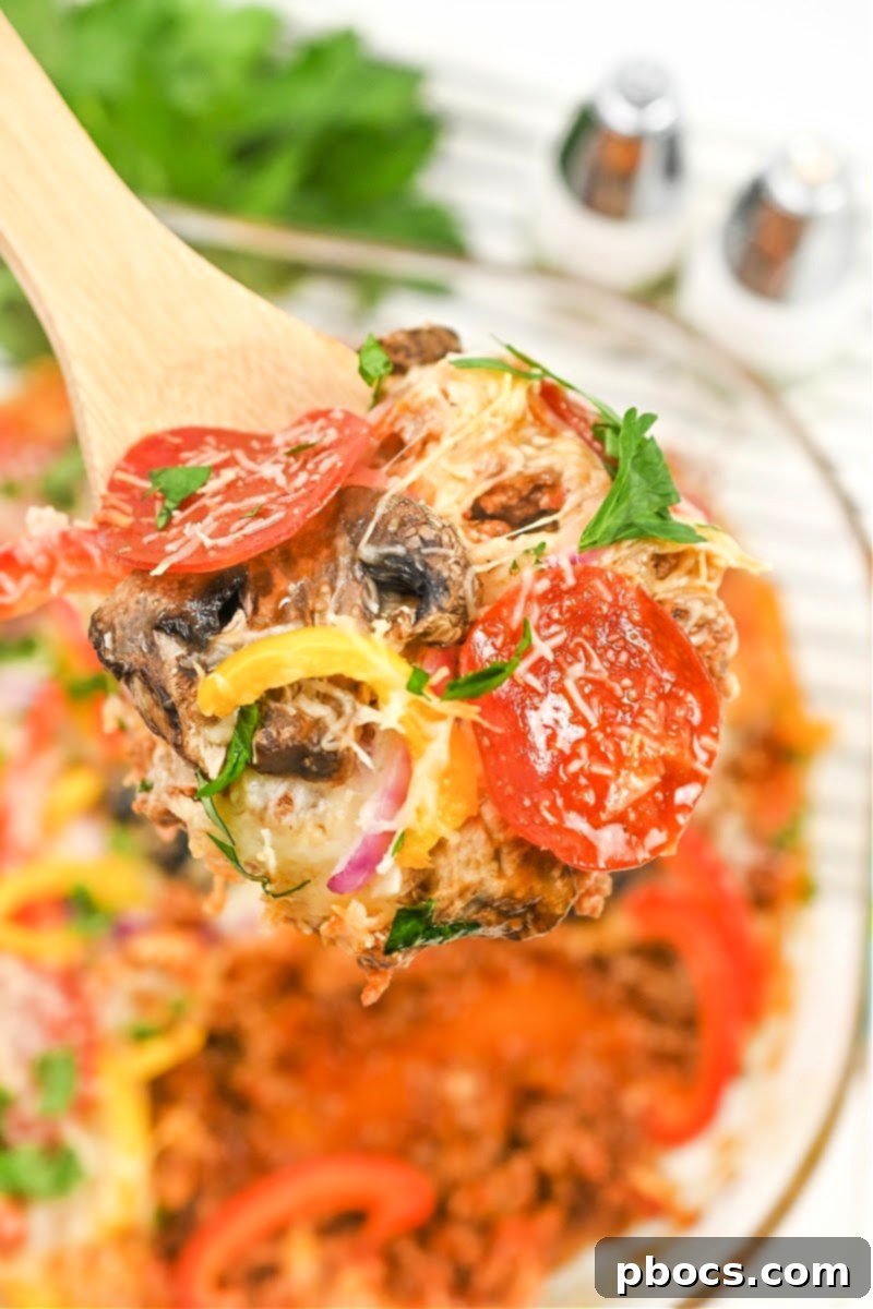 Keto Beef Pizza Bake 1 featured 55965