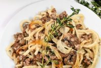 TikTok’s Creamy Keto French Onion Pasta Hit