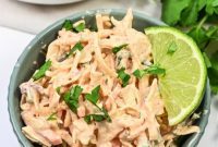 Zesty Keto Mexican Slaw