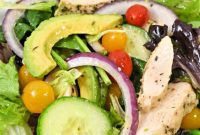 Zesty Lemon Herb Keto Chicken Salad