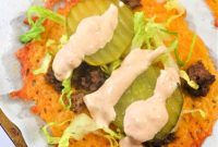 Big Mac Keto Cheese Crunchers