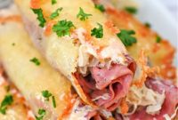 Keto Reuben Wraps