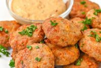 Crispy Keto Air Fryer Tuna Bites