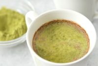 Spiced Keto Pumpkin Matcha Latte