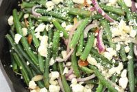 Warm Keto Green Bean Salad with Toasted Almonds