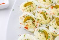 Jalapeno Popper Keto Deviled Eggs