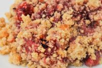 Guilt-Free Cranberry Crisp