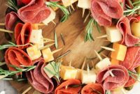 Keto Festive Charcuterie Wreath