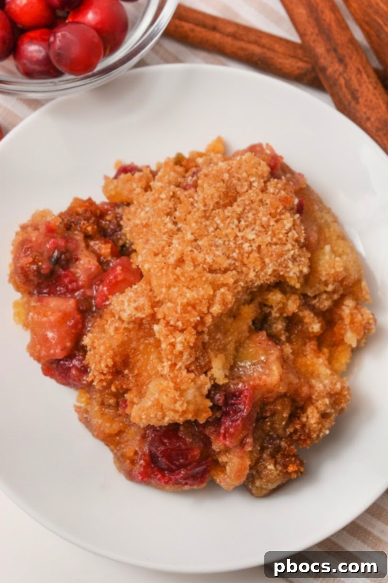 Yuletide Low-Carb Cranberry Apple Dump Cake 1 featured 65488