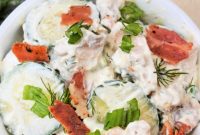 Refreshing Keto Chicken & Cucumber Salad