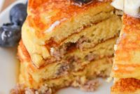 Protein-Rich Low Carb Cottage Cheese Pancakes with Sausage