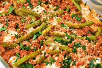 Savory Italian Beef and Green Bean Casserole