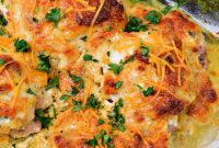 Crispy Baked Cheesy Ranch Keto Chicken Thighs