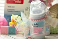 Sweet DIY Baby Bottle Place Card Holders