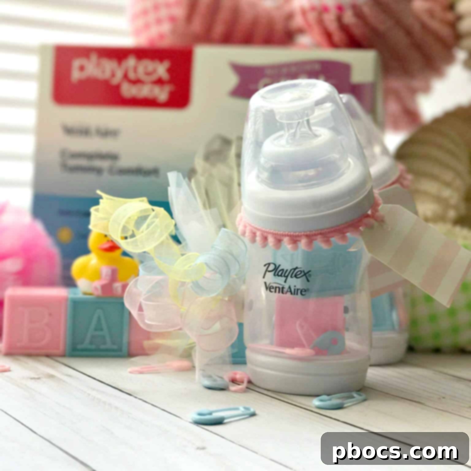 Sweet DIY Baby Bottle Place Card Holders 1 featured 6931