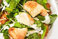 Zesty Keto Chicken Caesar Cutlets