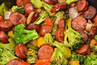 Sweet and Tangy Asian Low Carb Kielbasa