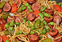 Keilbasa Lo Mein: Low Carb, No Compromise