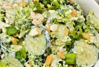 Vibrant Green Keto Salad