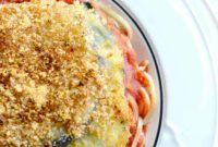 Eggplant and Spinach Parmesan Bake